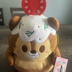 Disney Munchlings Falafel Pita Pocket Chip plush #disney #plushie