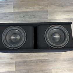 Skar Audio 12” Loaded Subwoofer Enclosure 
