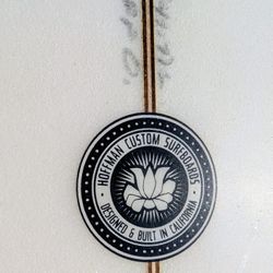 6'6 Twin Fin Surfboard Fish Midlength 