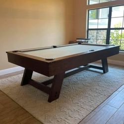 Rustic Pool Table 