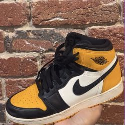 Jordan 1 Yellow Toe Size 6y