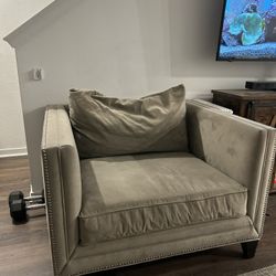 Grey Box Couch 