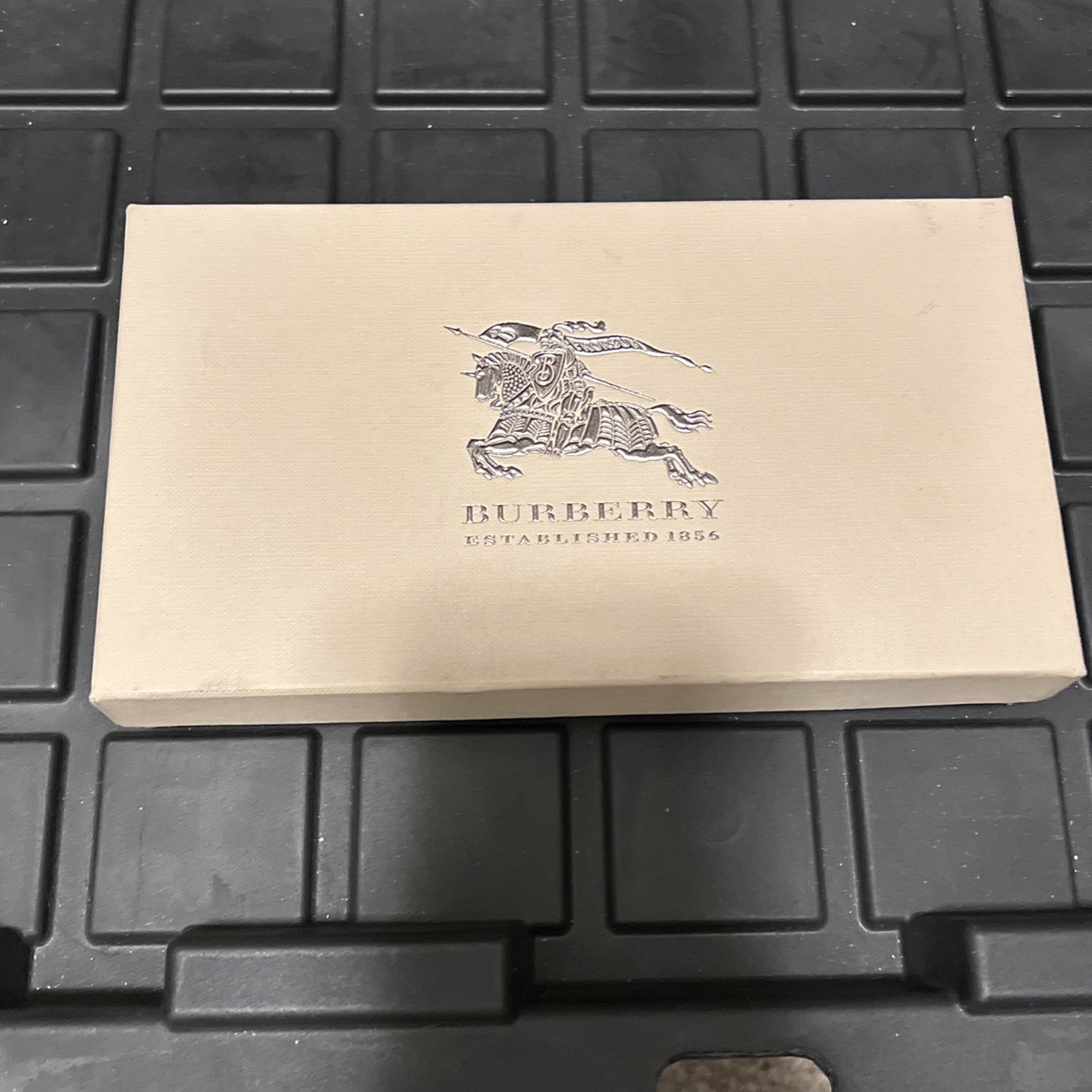 Burberry Wallet  Dust Bag And Box 