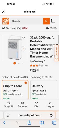 New dehumidifier