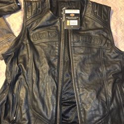 Harley Davidson Leather Vest