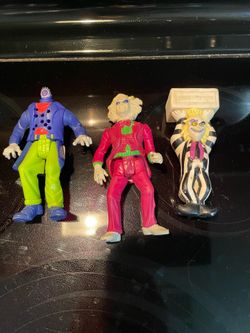 Vintage 80s Beetlejuice Action Figures