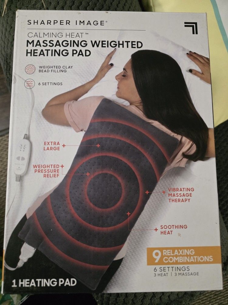 Shaper Image Weighted Massaging Heating Pad