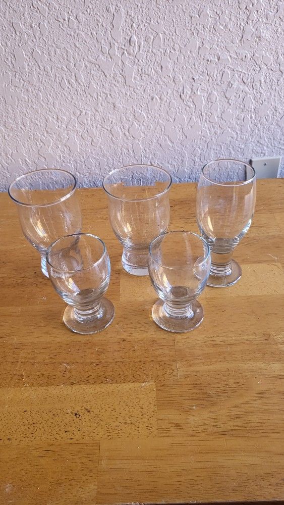 Glass Cups $12.00