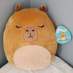 11" Lijjian The Capybara SQUISHMALLOW. NWT