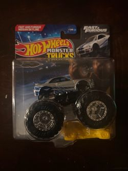 Hot Wheels Fast & Furious Nissan Skyline monster truck