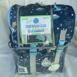 Child Sleeping Bag Backpack 