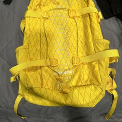 Supreme Yellow Backpack 