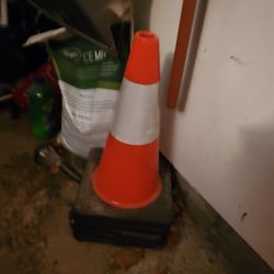 Orange Cones And Sticks ....Maneuverability