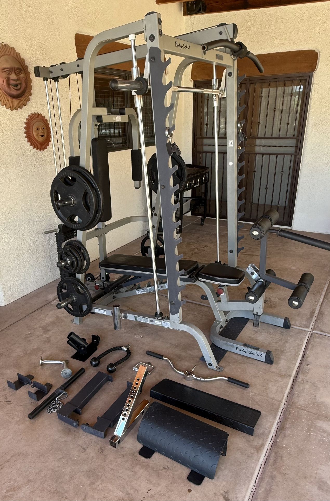 Body-Solid GS348QP4 Series 7 Smith Gym System