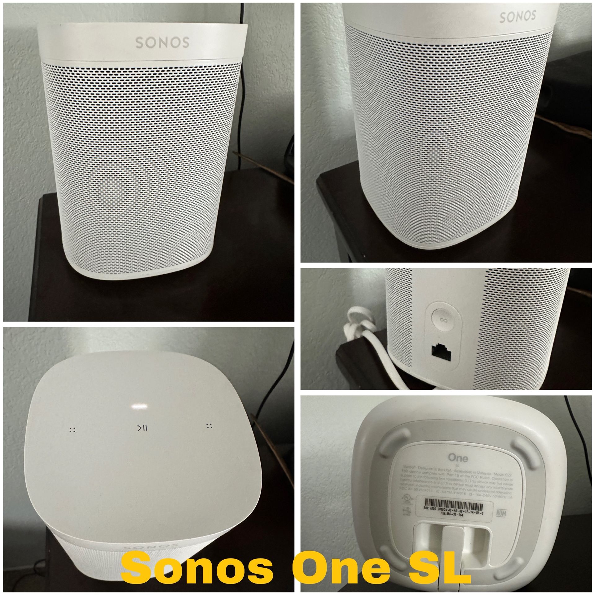 Sonos One SL – White – Excellent Condition