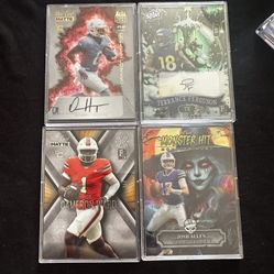 1/1 Lot Josh Allen , Cam Ward , Terrance Ferguson & Omarion Hampton ,