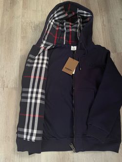 Burberry Zipup navy blue