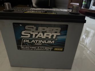 Super Start Platinum AGM Car Battery