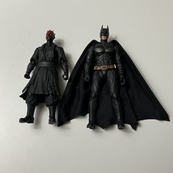 Sh Figuarts Darth Maul & Batman (the Dark Knight)
