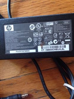 Charger for Compaq notebook computer