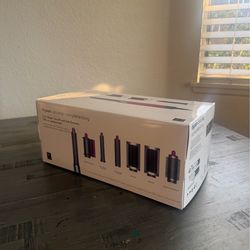 Dyson Airwrap Complete Long – Pink / Silver (Fuchsia style)