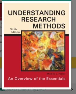 Understanding Research Methods 