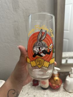Vintage Bugs Bunny Glass 