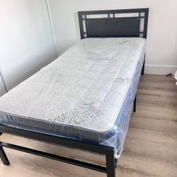 Cama Twin Size Nueva En Su Caja 