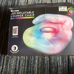 LED INFLATABLE  LOUNGE CHAIR 