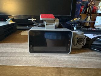 Dash Cam with Rear Camera and Mount