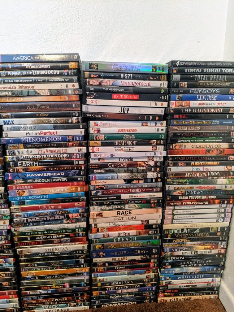 Big Lot Collection Of DVD's 