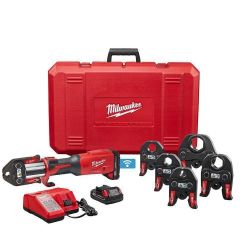 Obo!!! M18 18-Volt Lithium-Ion Brushless Cordless FORCE LOGIC Press Tool Kit with 1/2 in. - 2 in. Jaws Kit (6-Jaws Included)