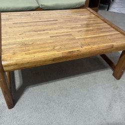 Solid Wood Coffee Table 