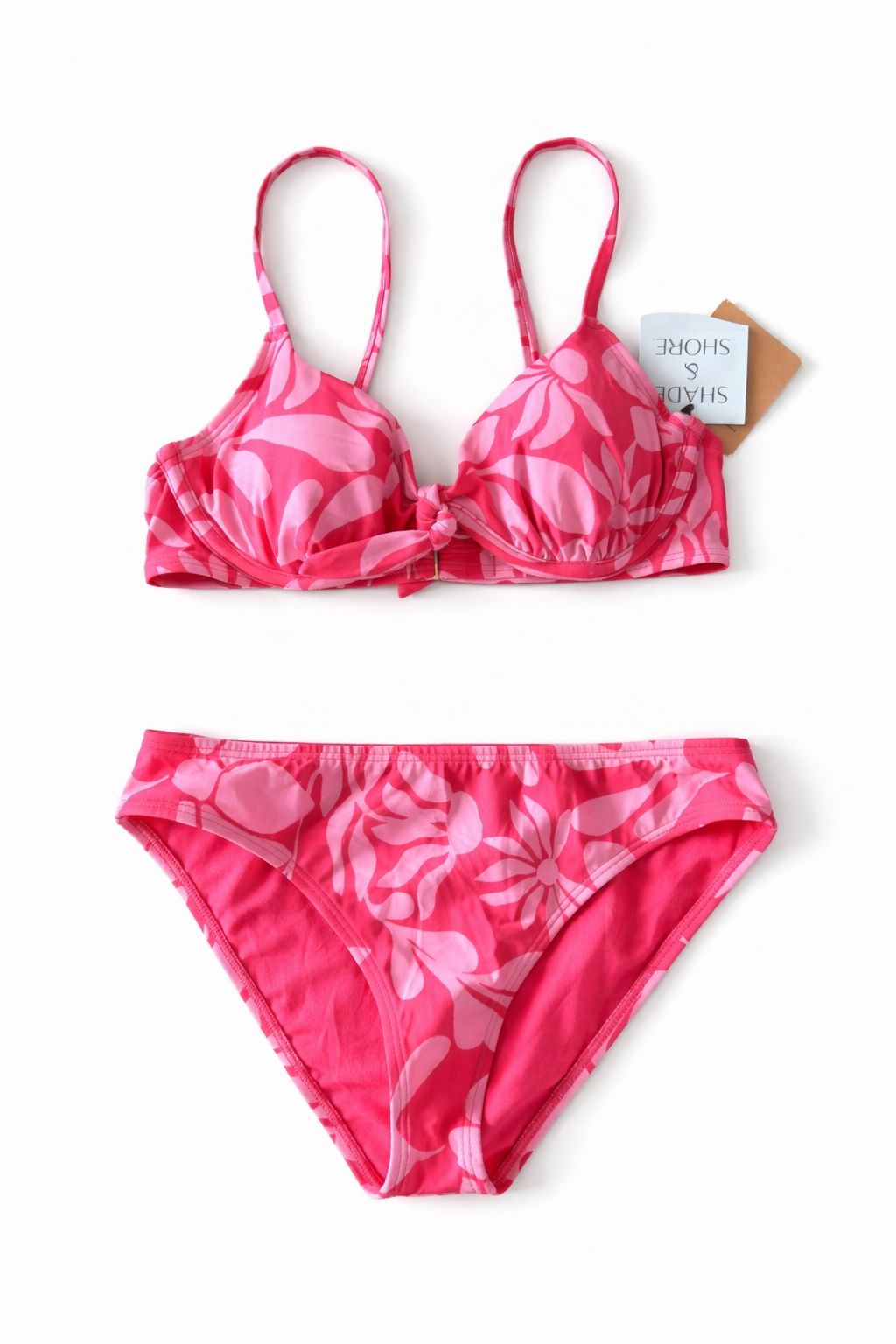 Shade & Shore target Bikini NWT SIZE 34B And Size Small Cheeky Bottoms NWT