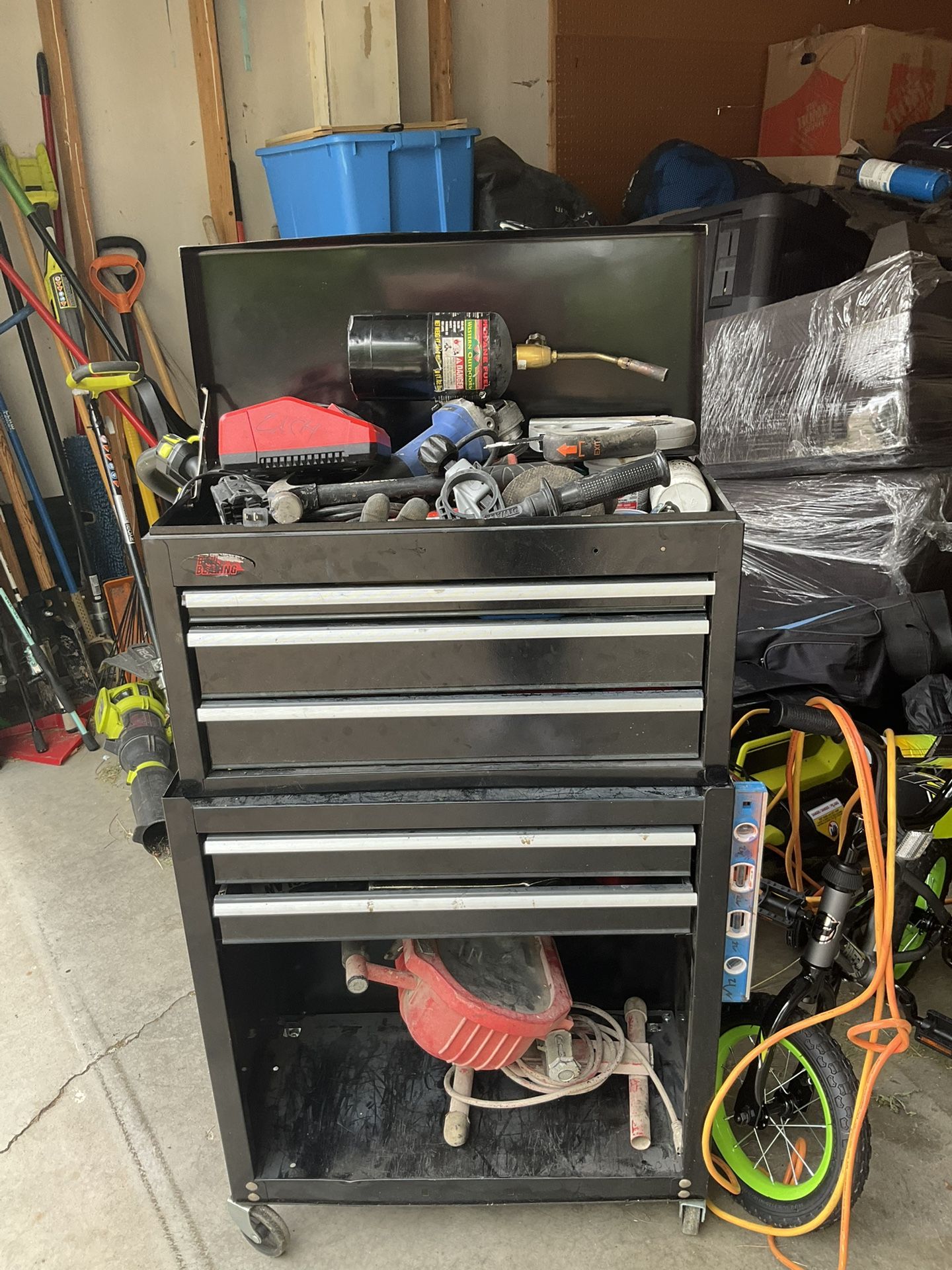 Tool Box With Tools