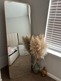 Full Length Gold Mirror