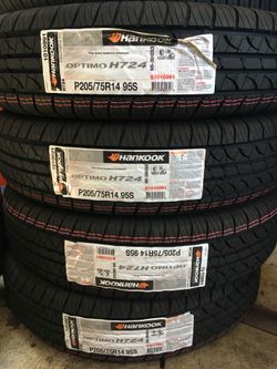 Hankook tires starting at $320 a set