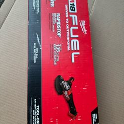Milwaukee M18 FUEL 18-Volt Lithium-Ion Brushless Cordless 4-1/2 in./6 in. Braking Grinder with Paddle Switch (Tool-Only)