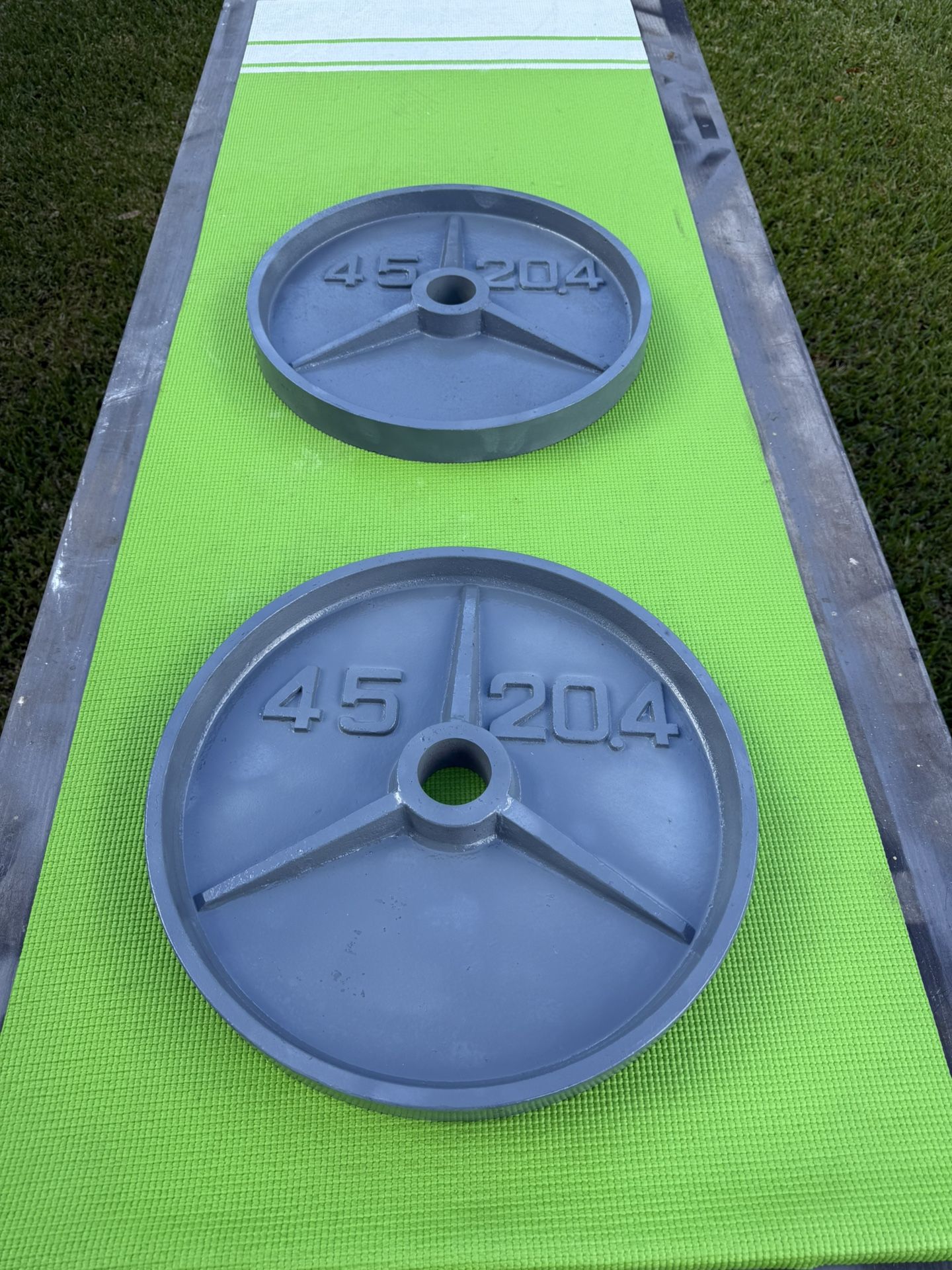 Olympic Weights- Deep Dish Design