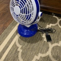 Small Blue Fan