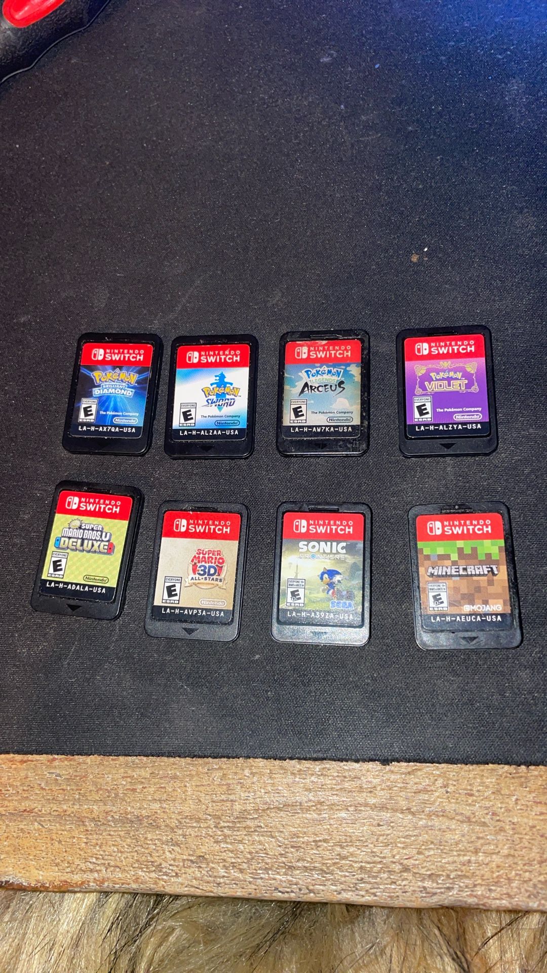 Nintendo Switch Game Bundle- All 8 Games Together (pickup Only)