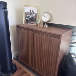 Mid Century Walnut Cabinet 