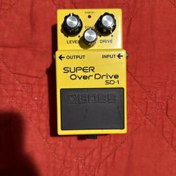 BOSS Super OverDrive SD-1