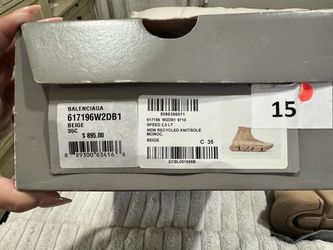 Balenciaga Speed 2.0 LT Sneakers Beige Size 35