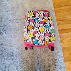 Rolling Minnie Mouse Suitcase 