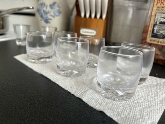 Set of 6 High Quality Shot Glasses