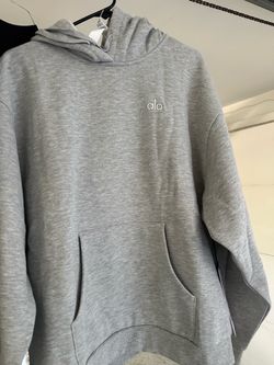 Alo Yoga Grey Pullover Hoodie