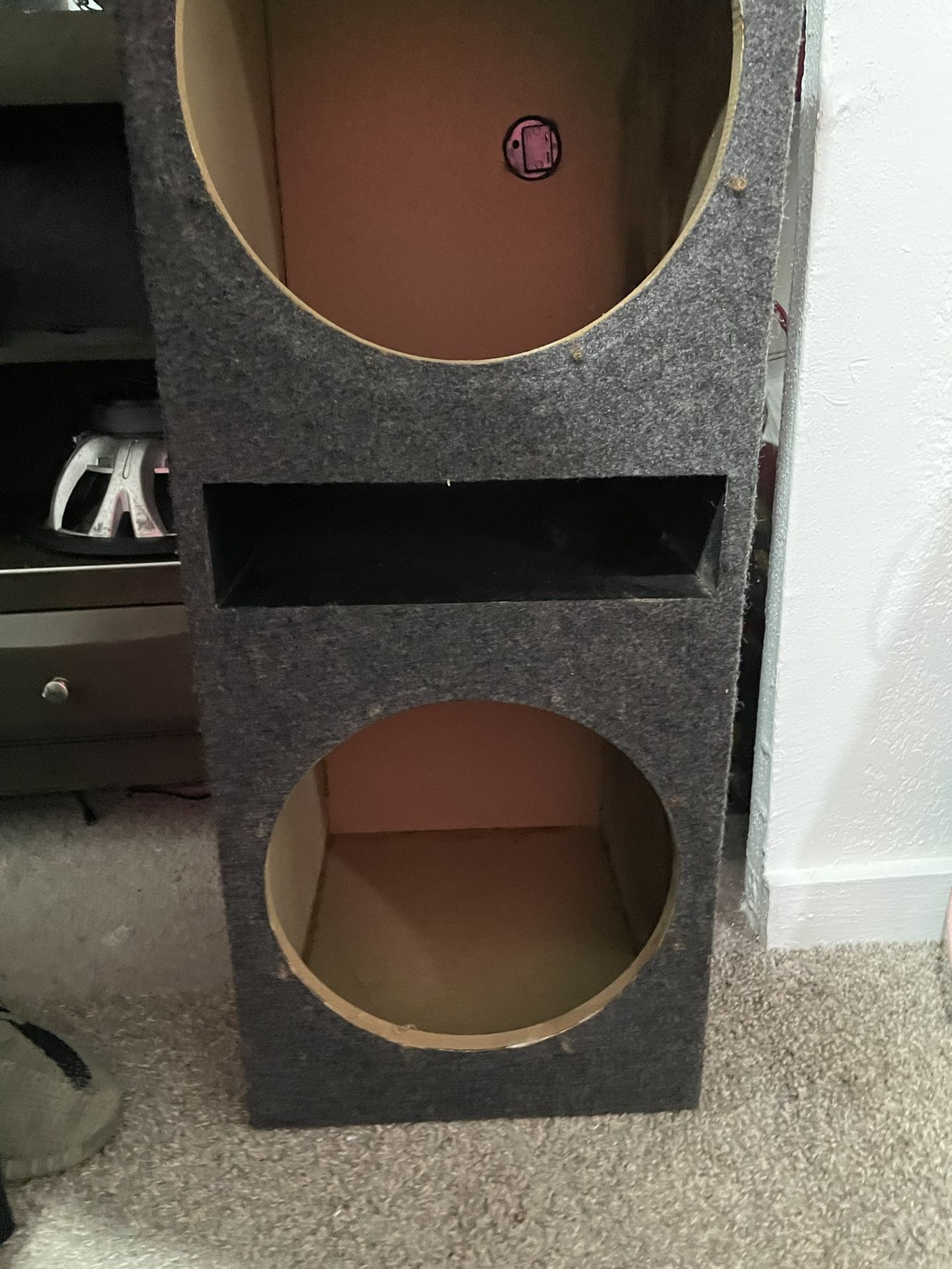 Speaker Box For 2 12s