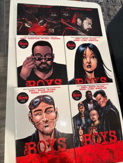 The Boys Vol 1-6 Comics Good Condition
