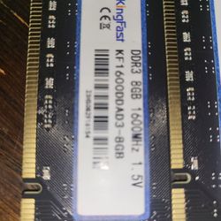 KF-DDR4-8GB-1600, lot of 4. Upgrade your system today with the Kingfast DDR4 RAM – 1600 1.2V. 